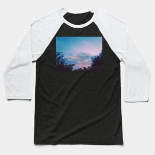 Cotton Candy Sky Baseball T-Shirt